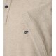 CASAMODA Herren Poloshirt Kurzarm Regular Stretch Piqué Beige