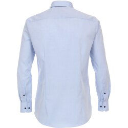 VENTI Herren Businesshemd Langarm Kent Modern-Fit Hellblau