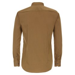 VENTI Herren Businesshemd Langarm Kent Modern-Fit Gelb