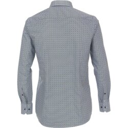 SALE VENTI Herren Businesshemd Langarm Kent Modern-Fit Blau