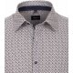 SALE VENTI Herren Businesshemd Langarm Kent Modern-Fit Braun