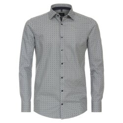 SALE VENTI Herren Businesshemd Langarm Kent Modern-Fit...