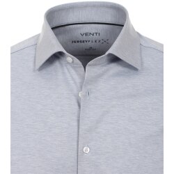 VENTI Herren Businesshemd Langarm Body-Fit Jerseyflex...