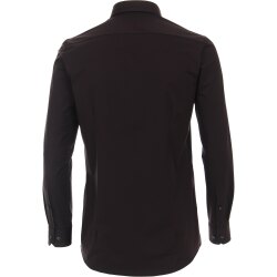 VENTI Herren Businesshemd Langarm Body-Fit Jerseyflex...