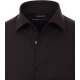 VENTI Herren Businesshemd Langarm Body-Fit Jerseyflex Schwarz
