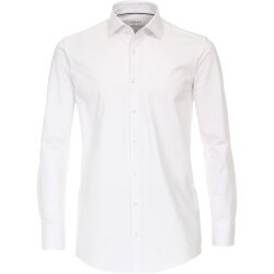 VENTI Herren Businesshemd Langarm Modern-Fit Jerseyflex...