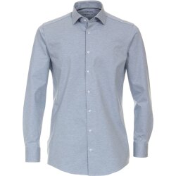 VENTI Herren Businesshemd Langarm Modern-Fit Jerseyflex...
