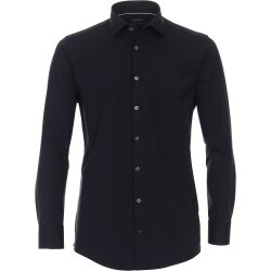 VENTI Herren Businesshemd Langarm Modern-Fit Jerseyflex...