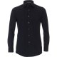 VENTI Herren Businesshemd Langarm Modern-Fit Jerseyflex Marine