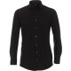VENTI Herren Businesshemd Langarm Modern-Fit Jerseyflex Schwarz
