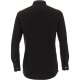 VENTI Herren Businesshemd Langarm Modern-Fit Jerseyflex Schwarz