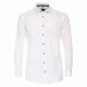 VENTI Herren Businesshemd Langarm Kent Modern-Fit Twill Weiß
