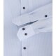 VENTI Herren Businesshemd Langarm Kent Modern-Fit Twill Hellblau