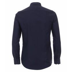 VENTI Herren Businesshemd Langarm Kent Modern-Fit Twill...