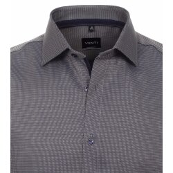 VENTI Herren Businesshemd Langarm Kent Modern-Fit Twill...