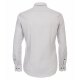 VENTI Herren Businesshemd Langarm Kent Modern-Fit Twill Silber