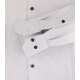 VENTI Herren Businesshemd Langarm Kent Modern-Fit Twill Silber