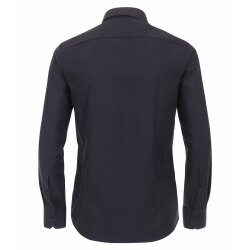VENTI Herren Businesshemd Langarm Kent Modern-Fit Twill...