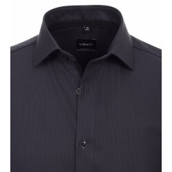 VENTI Herren Businesshemd Langarm Kent Modern-Fit Twill...