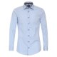 VENTI Herren Businesshemd Langarm Kent Body-Fit Hellblau