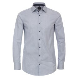 VENTI Herren Businesshemd 72er Langarm Kent Body-Fit...
