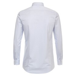 VENTI Herren Businesshemd Langarm Kent Jerseyflex Hellblau