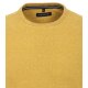 CASAMODA Herren Pullover Langarm Rundhals Regular-Fit Gelb