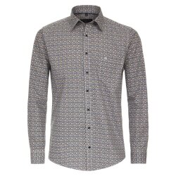 CASAMODA Herren Freizeithemd Langarm Casual-Fit Gelb...