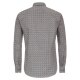 CASAMODA Herren Freizeithemd Langarm Casual-Fit Gelb gemustert