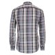 CASAMODA Herren Freizeithemd Langarm Kent Casual-Fit Blau kariert