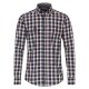 CASAMODA Herren Freizeithemd Langarm Casual-Fit Rot kariert