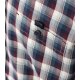 CASAMODA Herren Freizeithemd Langarm Casual-Fit Rot kariert