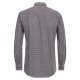 CASAMODA Herren Freizeithemd Langarm Comfort-Fit Rot gemustert