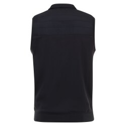 CASAMODA Herren Sweatweste Stehkragen Zipper Regular Marine