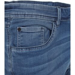 CASAMODA Herren Bermuda-Jeans-Shorts 1/2 Regular Fit Blau