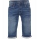 CASAMODA Herren Bermuda-Jeans-Shorts 3/4 Regular Fit Blau