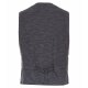 VENTI Herren Weste City V-Ausschnitt Casual Blau meliert