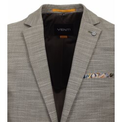 VENTI Herren Sakko City Revers Casual Grün meliert