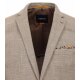 VENTI Herren Sakko City Revers Casual Beige meliert