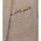 VENTI Herren Sakko City Revers Casual Beige meliert
