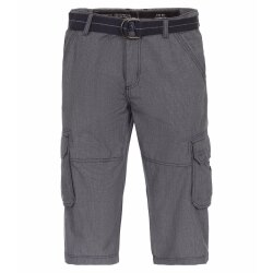 CASAMODA Herren Cargo-Bermuda-Shorts 3/4 Regular Fit Blau...