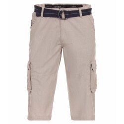 CASAMODA Herren Cargo-Bermuda-Shorts 3/4 Regular Fit Beige