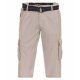 CASAMODA Herren Cargo-Bermuda-Shorts 3/4 Regular Fit Beige