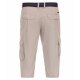 CASAMODA Herren Cargo-Bermuda-Shorts 3/4 Regular Fit Beige