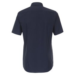 VENTI Herren Businesshemd Kurzarm Kent Modern-Fit Marine
