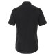 VENTI Herren Businesshemd Kurzarm Kent Modern-Fit Schwarz