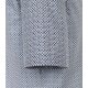VENTI Herren Businesshemd Kurzarm Kent Modern-Fit Blau gemustert