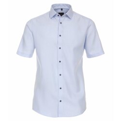 VENTI Herren Businesshemd Kurzarm Kent Modern-Fit...