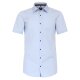 VENTI Herren Businesshemd Kurzarm Kent Body-Fit Hellblau