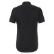 VENTI Herren Businesshemd Kurzarm Kent Body-Fit Schwarz